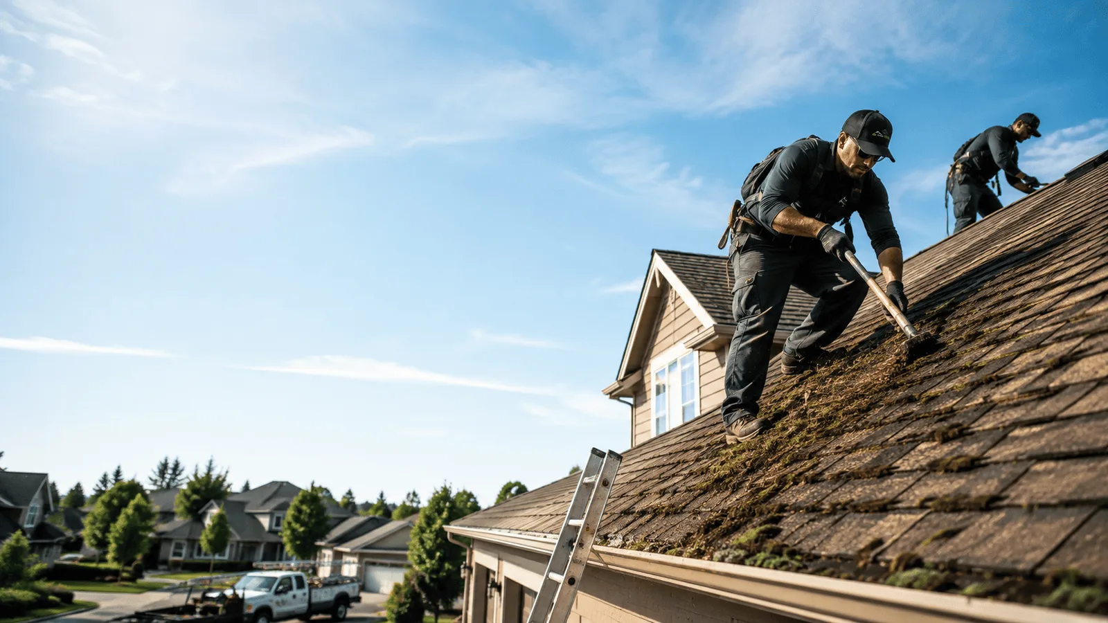 Roof Moss Removal in Peoria, AZ near me